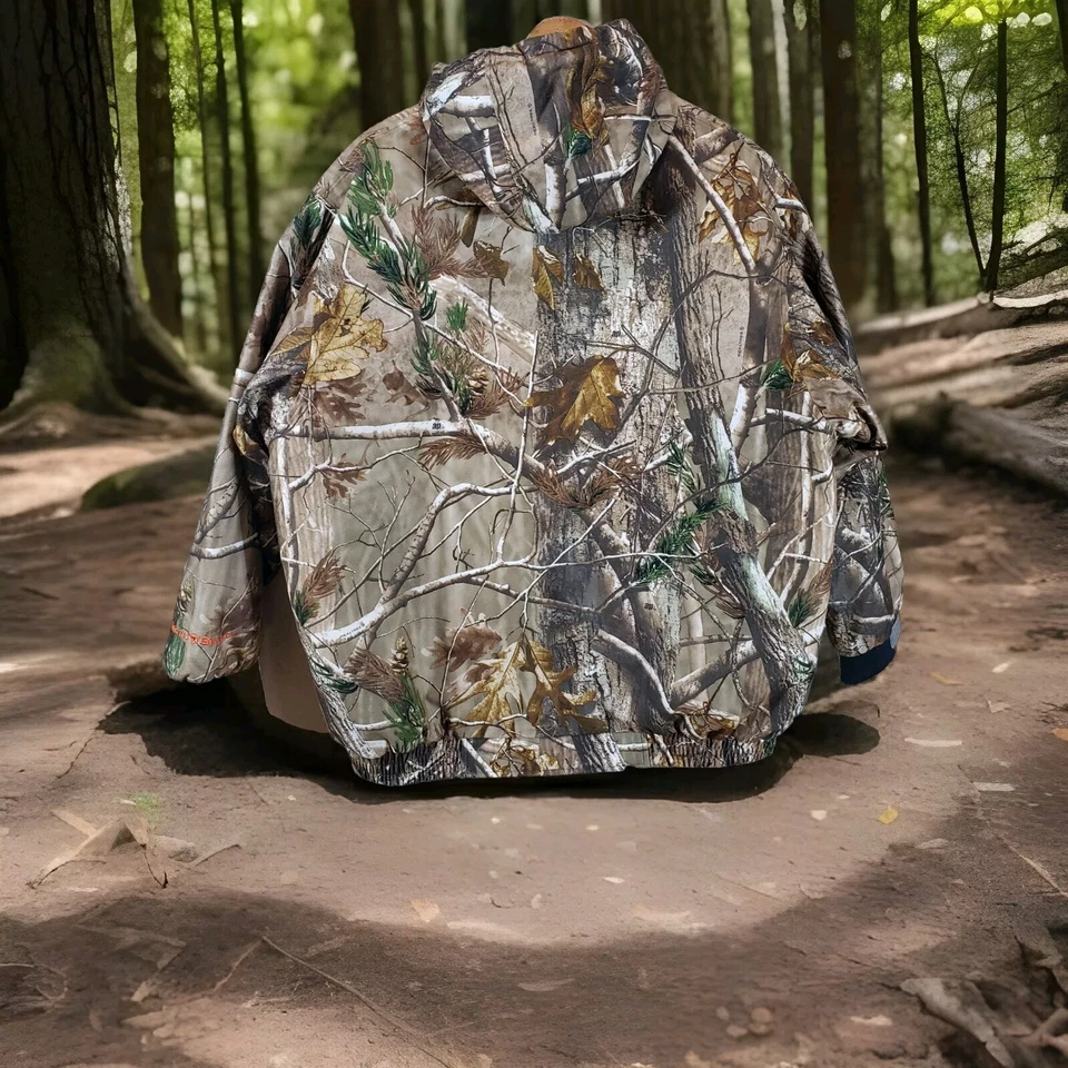 ArcticShield Realtree APHD Insulated Camo Jacket – Hooded Hunting Gear XXL 2XL - Image 2 of 4