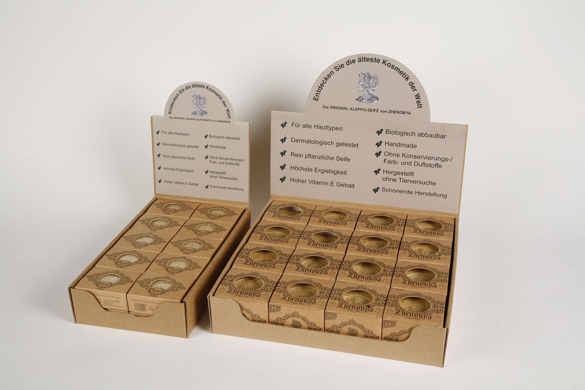 Aleppo Seife Original BaschoTec luxury packaging