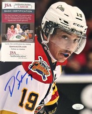 Dylan Strome  Signed Erie Otters 8x10 Photograph  JSA  COA   CA04548