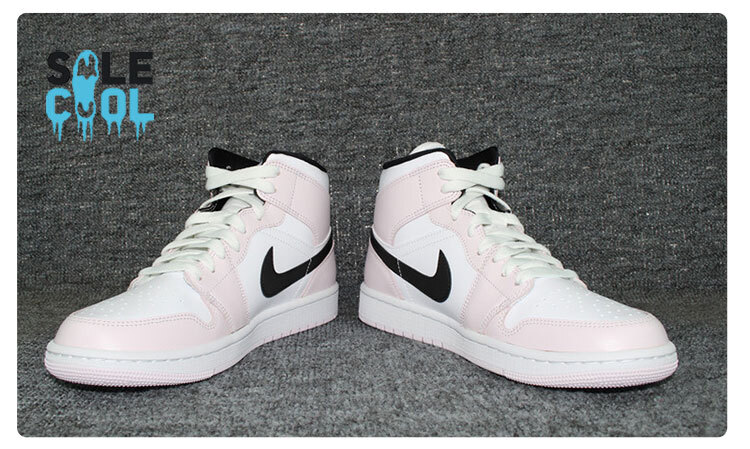 スニーカー NIKE Wmns Air Jordan 1 Mid 'Barely Rose' ss 21 2021 Nike Air Jordan 1 AJ1 Mid Barely Rose Women's Light Violet