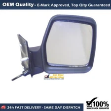 Fits Citroen Dispatch 1995 - 2006 Complete Wing Mirror Manual Unit Right Side.