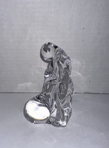 Vintage Orrefors Blown Crystal Figure Glass Blower Gaffer Glassmith Lamp Worker - Picture 6 of 14