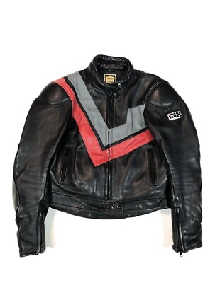 IXS Motorcycle Racing Leather Jacket Vintage Wooman