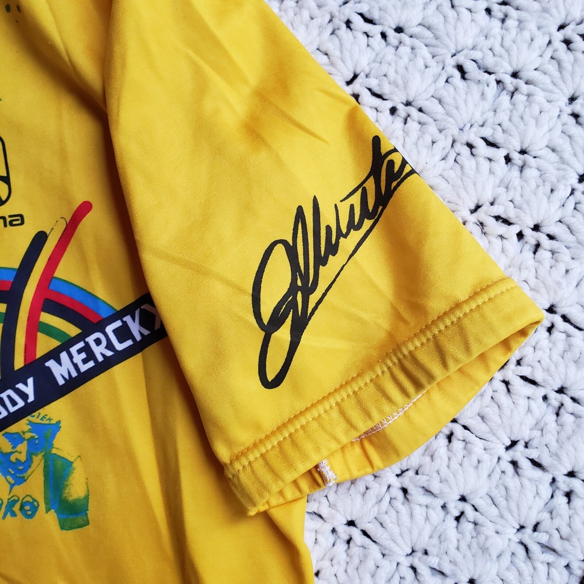 Maillot de cyclisme homme vintage Giordana Eddy Merckx performance chemise graphique - petit | eBay