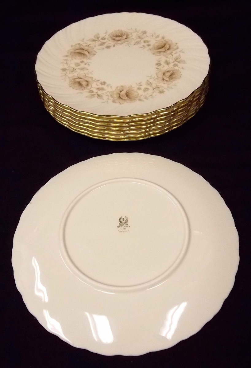 BEAUTIFUL VINTAGE COQUETTE BY LENOX 51 PIECE DINNERWARE SET - 8