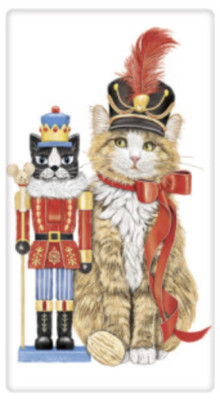 Mary Lake-Thompson - Cat Nutcracker Flour Sack Towel - BT1124