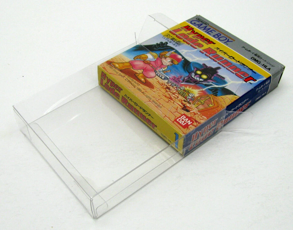 25X JUEGO NINTENDO JAPÓN GAME BOY TAMAÑO PEQUEÑO - CAJA PROTECTORA TRANSPARENTE PROTECTORES  Foto 3 de 4