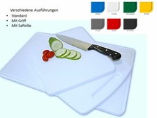Profi Schneidebrett Gastro Schneidbrett Kunststoff Küchenbrett Schneidebretter 