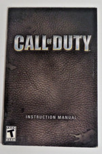 call of duty video game booklet