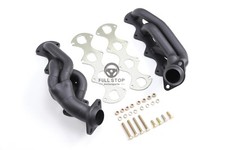 Ceramic Black Shorty Headers For 2004-2010 Ford F-150 5.4l V8 1-58