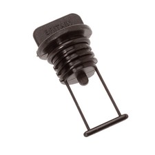 BARTON MARINE DRAIN PLUG BLACK 15MM