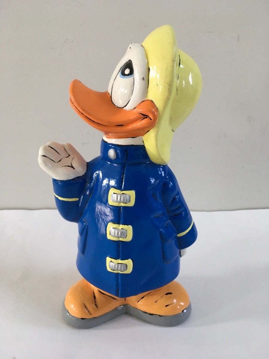 VTG Walt Disney Productions Donald Duck In Raincoat Hand  display picture 2