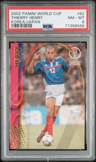 2002 Panini World Cup Thierry Henry #62 for sale | eBay