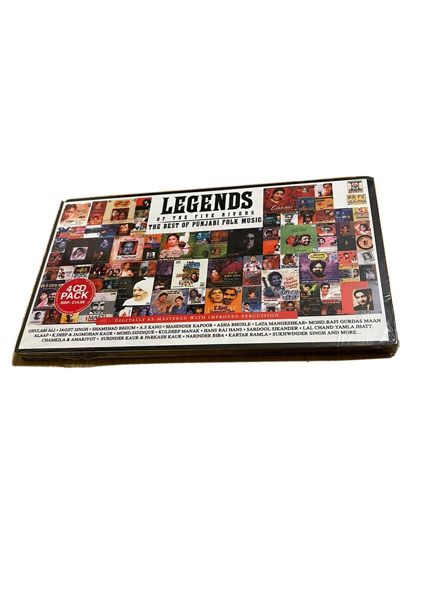 Legends of the five rivers the best of Punjabi folk music 4CDs album