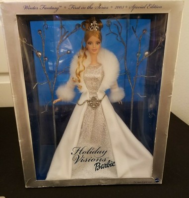 holiday visions barbie 2003 special edition value