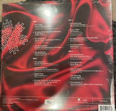 VARIOUS ARTISTS : MOTOWN CHRISTMAS 1'S #1s 2 LP TARGET EXCLUSIVE