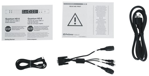 Presonus Quantum HD8 26 x 30, 32-bit / 192 kHz USB-C Audio Recording Interface - Picture 6 of 7