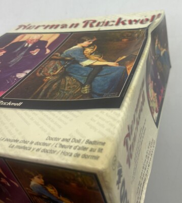 NEW 2006 Norman Rockwell Doctor and Doll 1000 pc. Sure-Lox