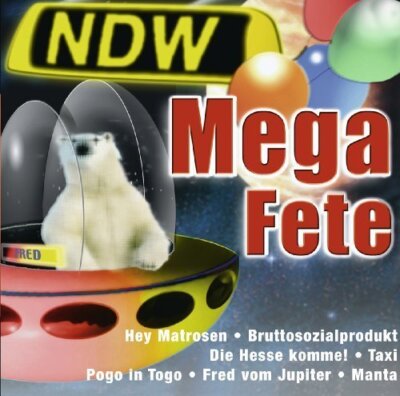 NDW Mega Fete (2002) - 2 CD - Ukw, Kiz, Rodgau Monotones, Jawoll, Niko, Gänse...