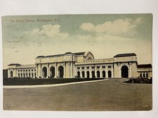 Vintage 1910 The Union Station Washington D C Postcard