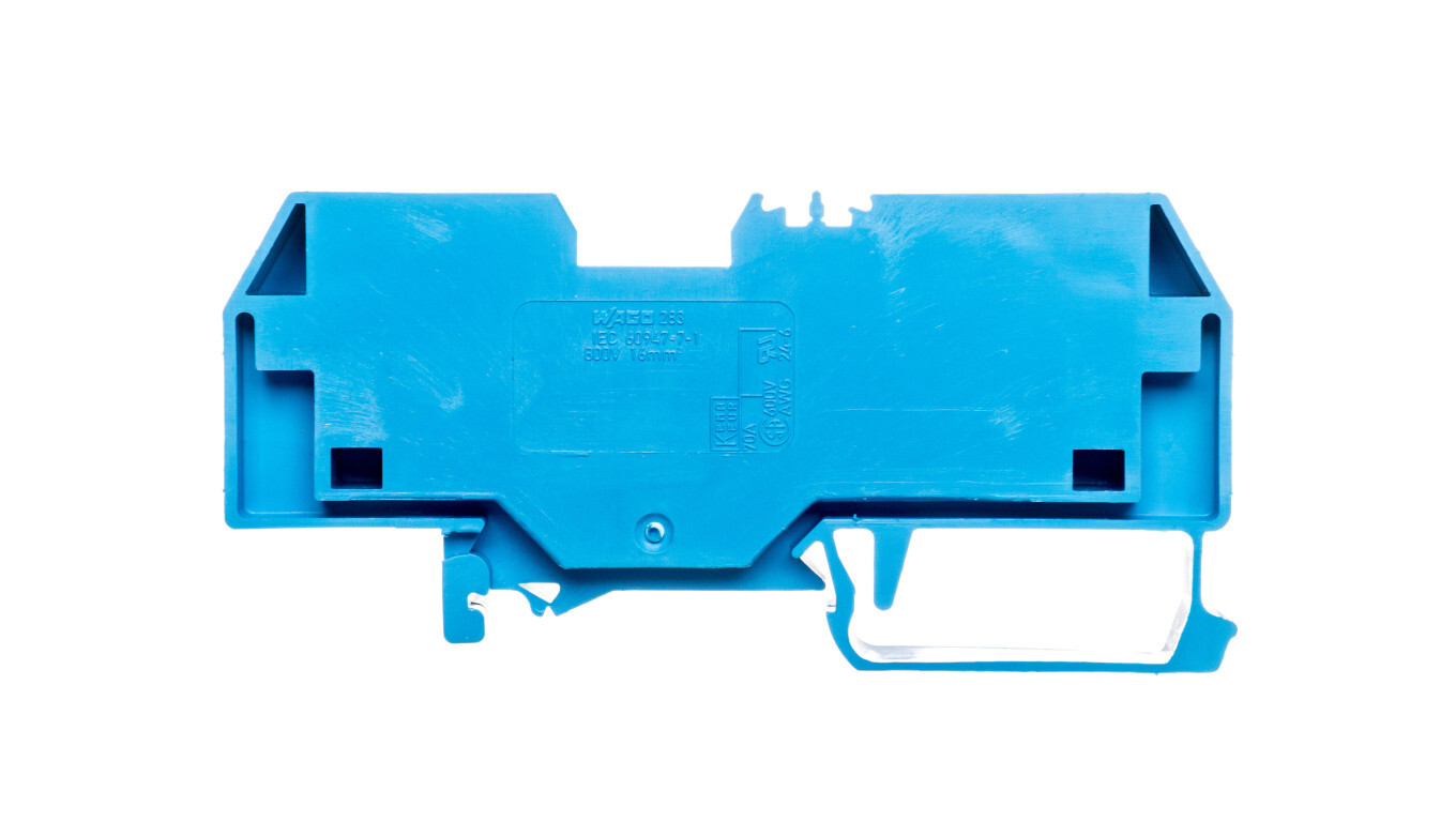 2-wire terminal block 16mm2 blue 283-904 /T2UK