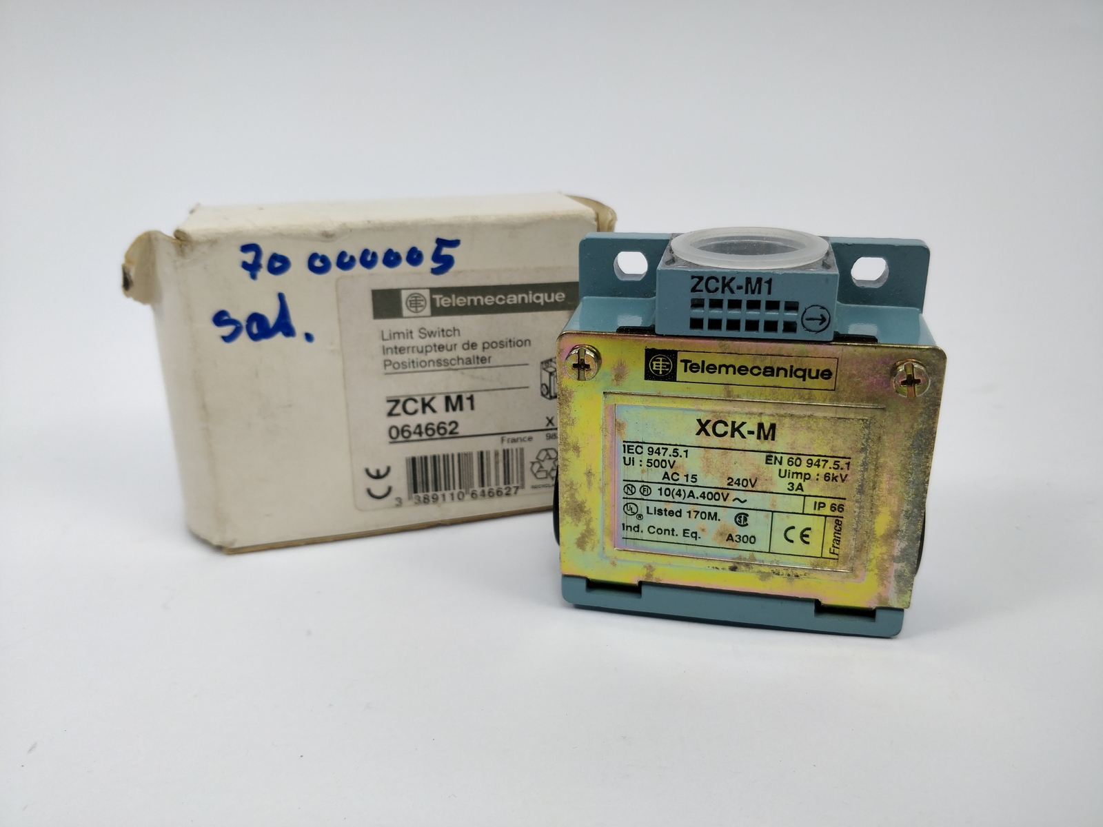 Module Fin De Course à Galet Telemecanique XCK-M1 / XCKM1 - Occasion, Garanti Fonctionnel