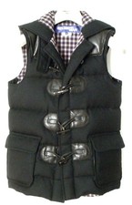  JUNYA WATANABE COMME des GARCONS - MENS HOODED  PADDED DOWN VEST - JAPAN