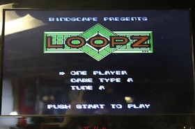 Nintendo LOOPZ NES Game 1990 TESTED and WORKING! Nice Shape! G8