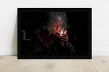 Sopranos Poster-Tony Soprano-James Gandolfini-Smoking Cigar-Mob Movie Decor-1201