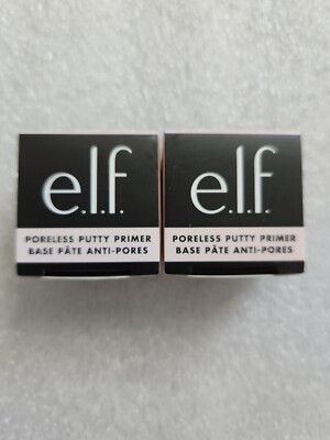 2X ELF Cosmetics Poreless Putty Face Primer 0.14oz | 4g Each NIB