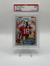 Joe Montana Football Cards and Rookie Cards Checklist 22