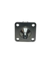 RF Coaxial Adapter: N-Type Female to SMA Female 4-Hole Flange Mount 