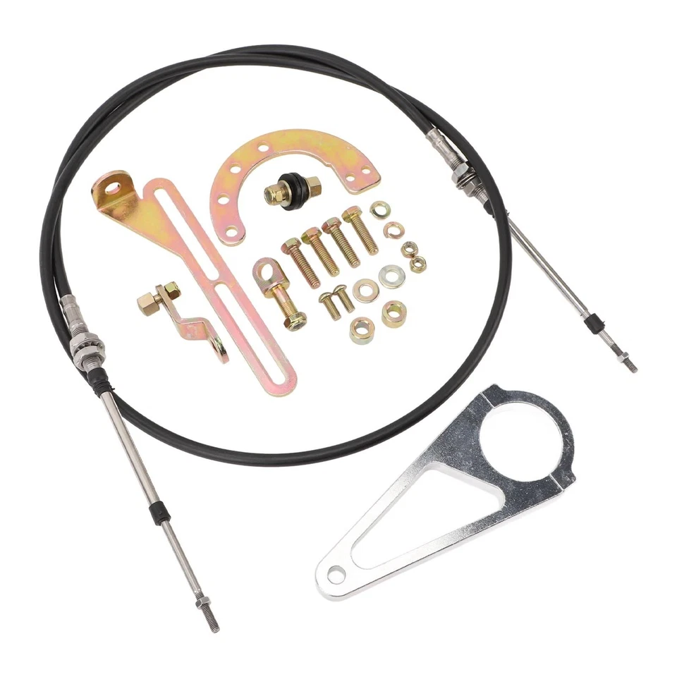 Cable Column Shift Linkage Kit Adjustable Transmission Column Shift Linkage Kit - Image 3 of 4