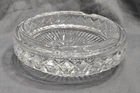 Vintage 60's Waterford Crystal Cigar Cigarette Heavy Ashtray