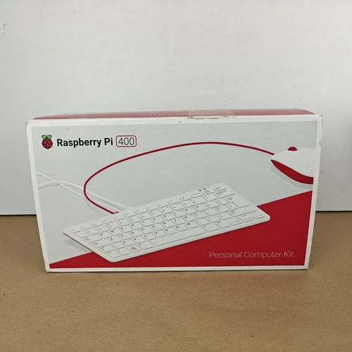 Raspberry Pi 400 Kit MicroSD SSD, Broadcom BCM2711, 1.80 GHz, 4GB, UK