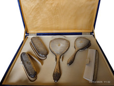 Set da toilette vintage argento 800