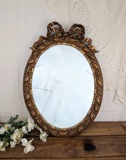 Gold Ribbon Mirror