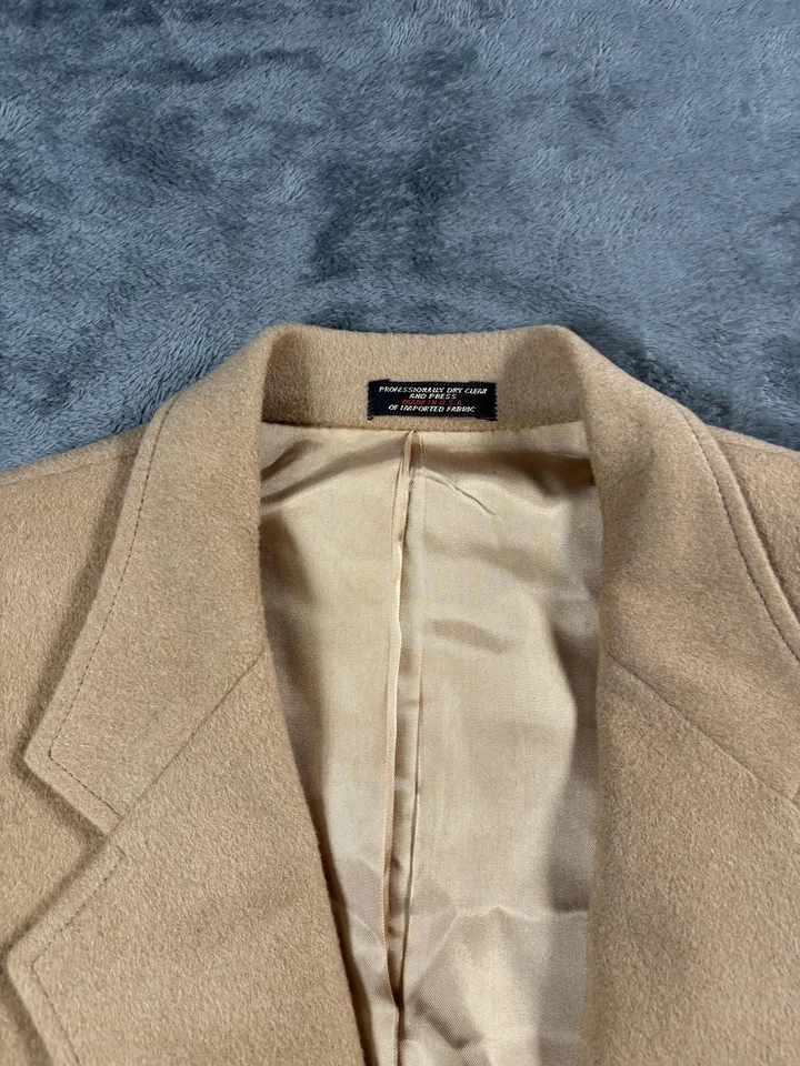 Blazer masculino vintage Western Classics 42R lã ocidental jugo jaqueta feita nos EUA anos 80 - Imagem 4 de 4