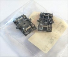 COPPIA DI CARRELLI CON ROTAIE