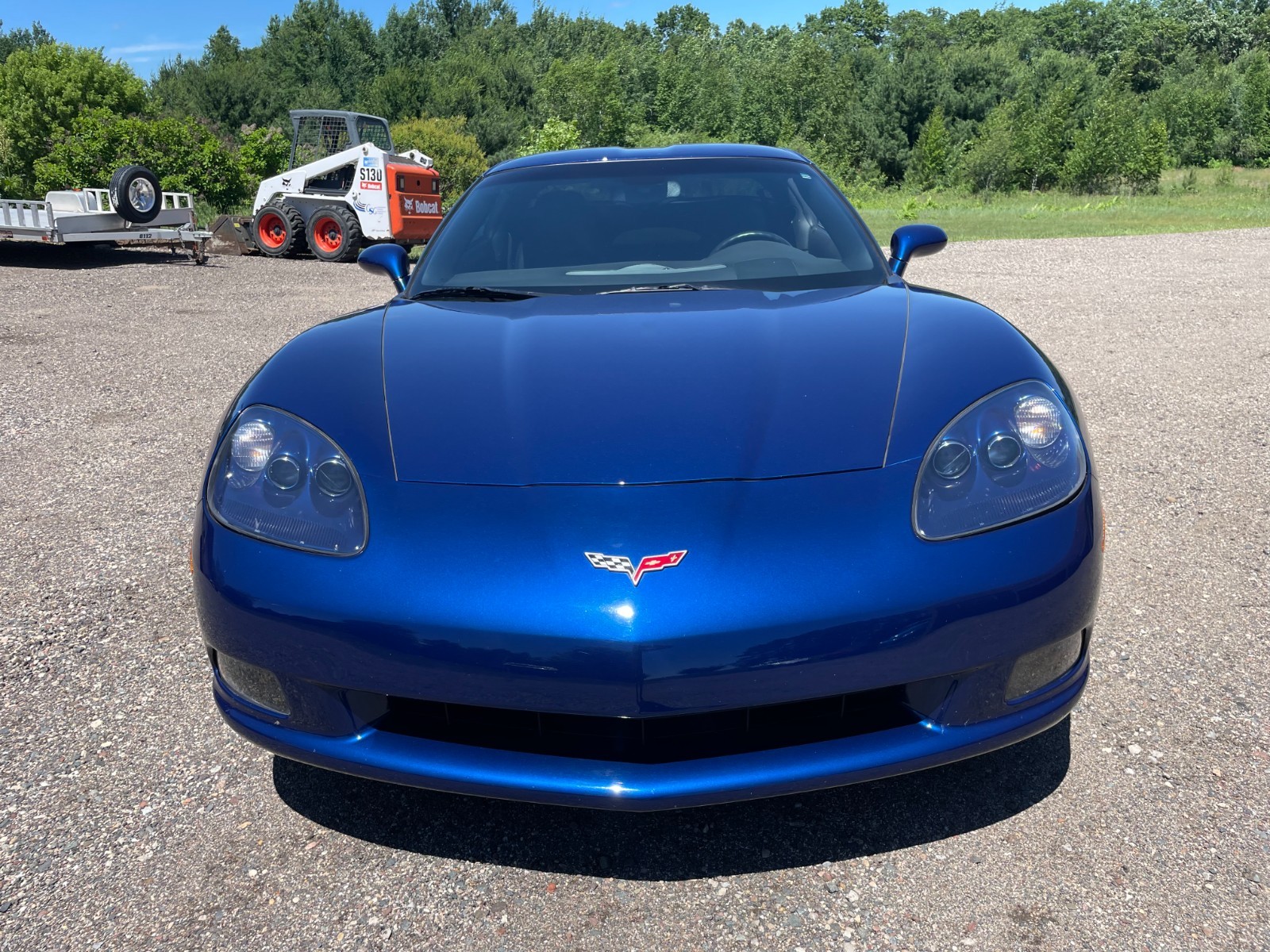 2007 Blue Chevrolet Corvette   | C6 Corvette Photo 3