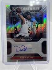 2023 Panini Chronicles Draft Picks #SS-DPL Drew Plitt Silver Auto A90