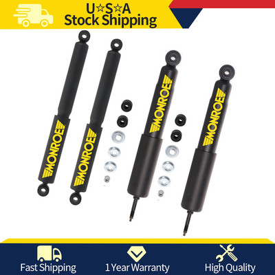 Front & Rear Shocks Absorber 4PCS Set Monroe For Nissan D21 Frontier Pickup RWD