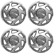 Set Of 4 Ford E150 Econoline Van 15 Hubcaps 5 Lug Wheel Rim Covers Center Hubs Set Of 4 Ford E150 Econoline Van 15 Hubcaps 5 Lug Wheel Rim Covers Center Hubs