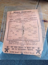 TOTTENHAM HOTSPUR v BRENTFORD 1944/1945 Football Programme Spurs 28/10/1944 (25)