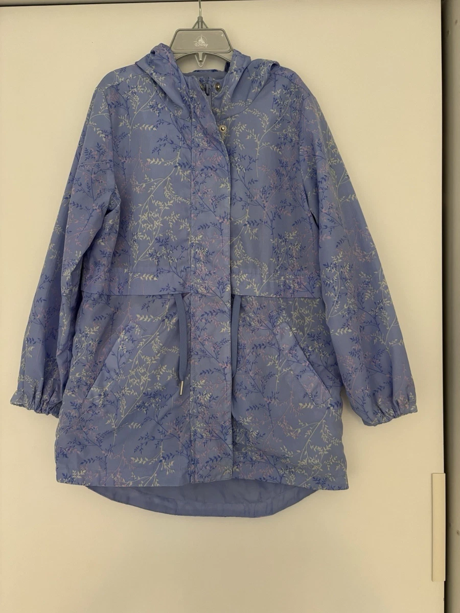 Reserved Girls Floral Light Parka Jacket Size 128 cm 7-8 Years Spring Autumn