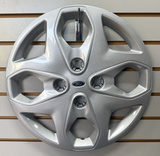 2011-2013 Ford Fiesta 15 Bolt-on Silver Hubcap Wheelcover Factory Original 2011-2013 Ford Fiesta 15 Bolt-on Silver Hubcap Wheelcover Factory Original