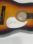 NOAH KAHAN SIGNED SUNBURST ACOUSTIC GUITAR AUTOGRAPHED STICK SEASON JSA COA — photo 2