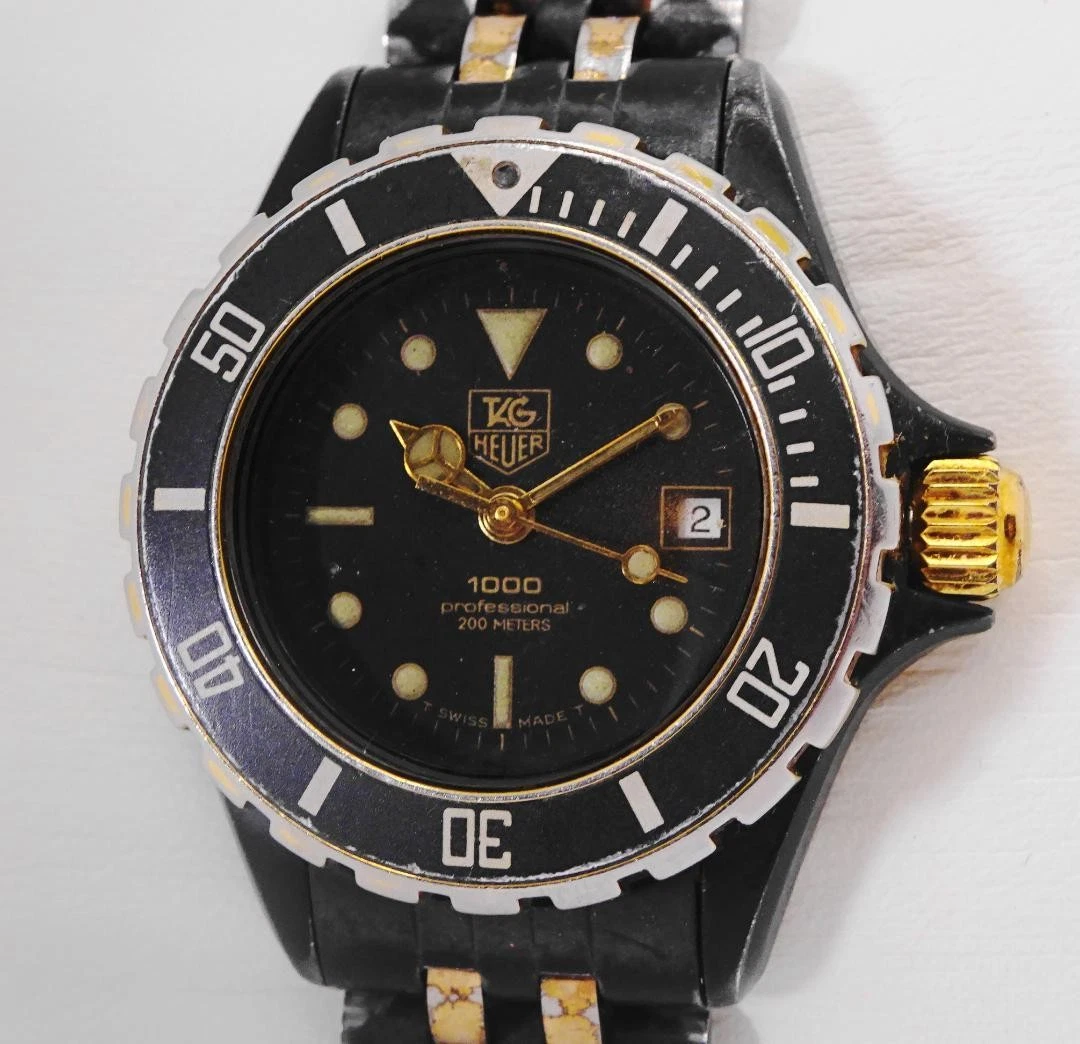 TAG Heuer Men 1000 Stainless Steel Wristwatches | eBay display picture 3