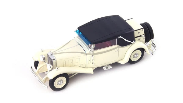 Auto Cult 05050 1:43 Maybach DS8 Cabriolet Zeppelin Weiß Modellauto Resin-image