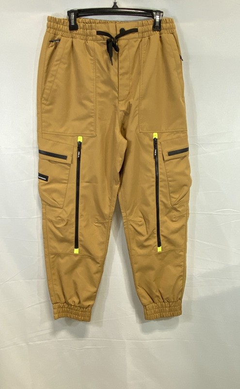 NANDN X DOLL Men's Tan Insulated Technical Cargo Jogger Pants Sz L